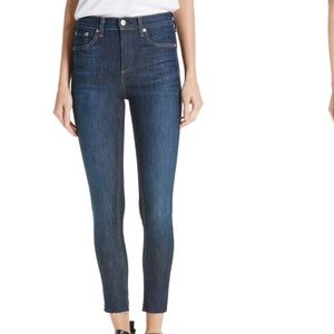 Rag & Bone High Waist Skinny Ankle Jeans